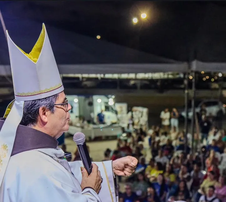 Celebração de Dom Beto Breis, na Festa da Misericórdia de 2025