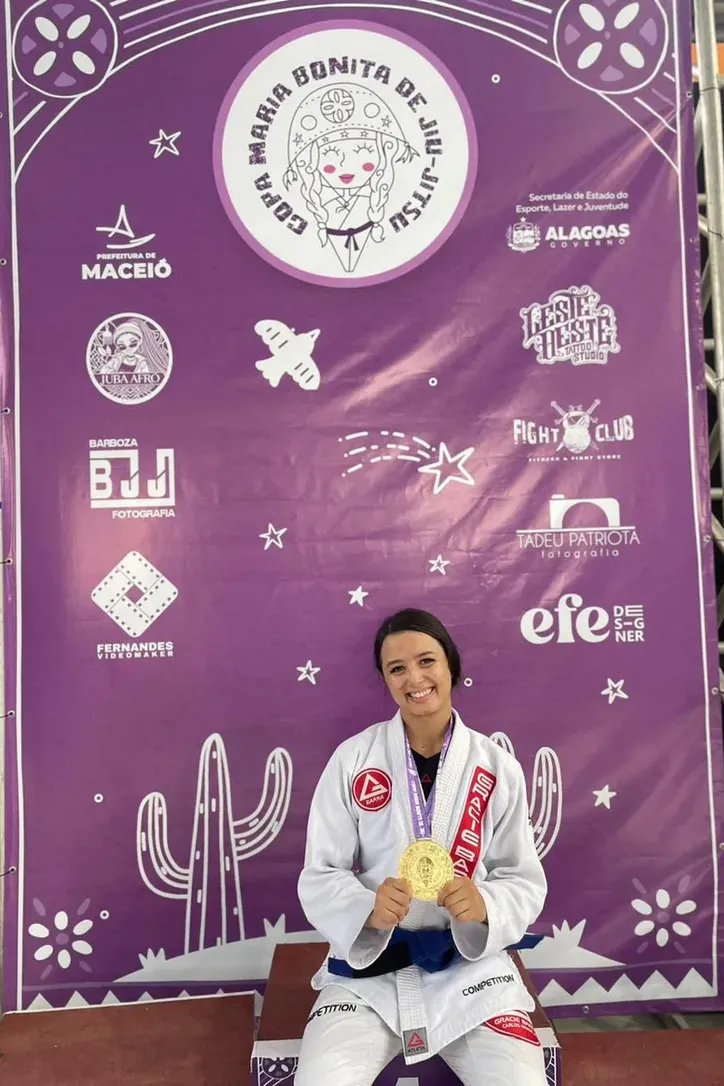 Yasmim Sanae conquistou a Copa Maria Bonita no domingo