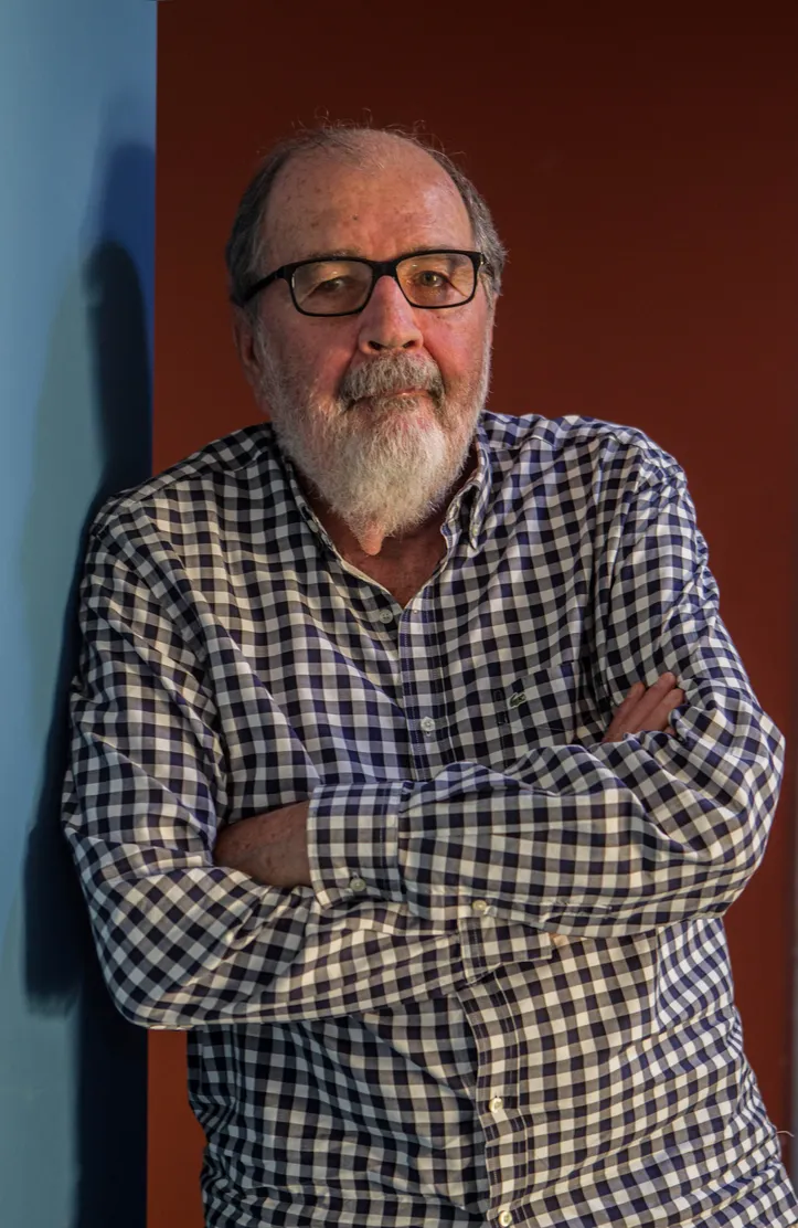 O cineasta Cacá Diegues fotografado na redação do jornal 'O Estado de S. Paulo'