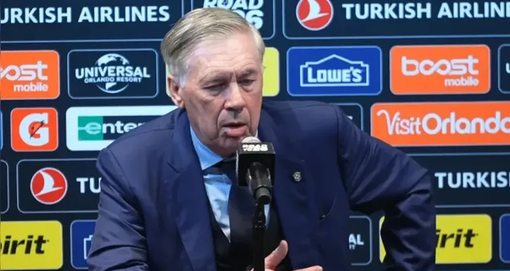 Ancelotti garantiu que está confiante e tranquilo para a Copa