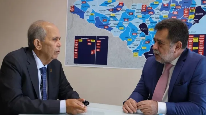Imagem ilustrativa da imagem Lean e corregedor do TJ alinham estratégias para melhorar prestação jurisdicional em AL