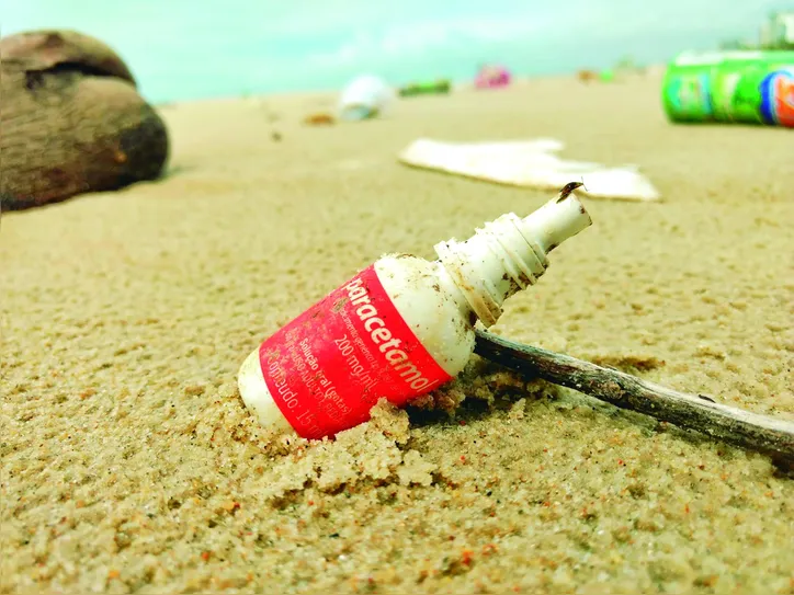 Imagem ilustrativa da imagem Lixo “esquecido” na praia invade os oceanos, afeta ecossistemas e acaba com vidas marinhas