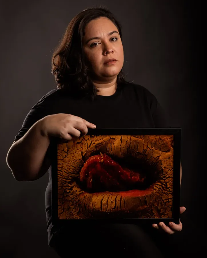 A artista visual alagoana Gabi Coêlho