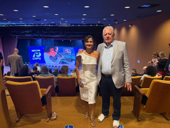 O vice-reitor DOUGLAS APRATTO TENÓRIO e a coordenadora geral de integração de educação superior e educação básica do Centro Universitário Cesmac, ALDENIR FEITOSA, participam do Encontro Nacional Mais Ciência na Escola, nesta semana, em Brasília