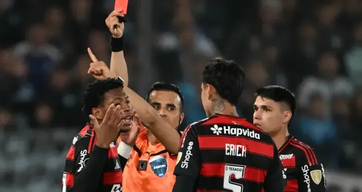 Flamengo perdeu por 1x0 no jogo de ida, disputado na Argentina