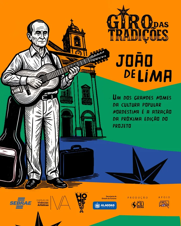 Imagem ilustrativa da imagem Rima afiada do mestre João de Lima é atração no Theatro Homerinho