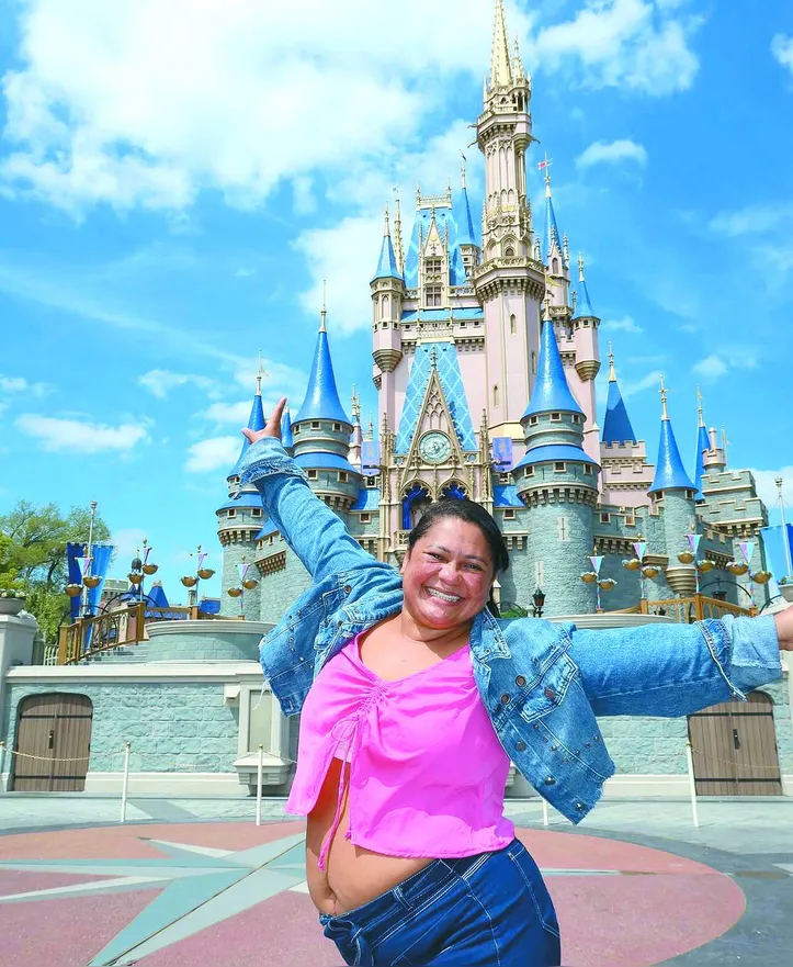 Com o trabalho nas redes sociais, ela conseguiu realizar sonhos