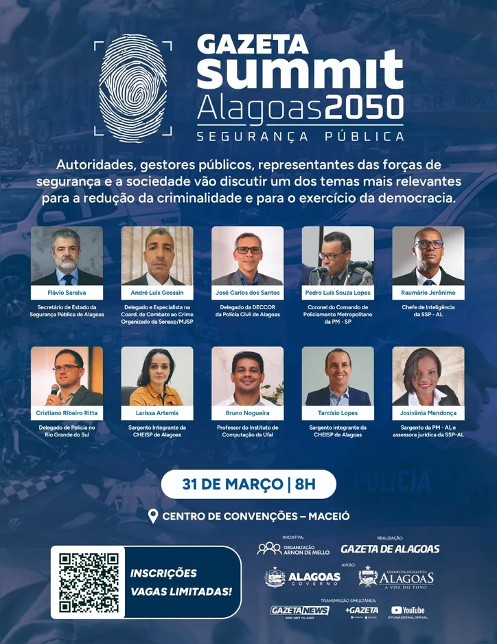 Imagem ilustrativa da imagem Summit: Alagoas aposta em tecnologia no combate a crimes contra o patrimônio