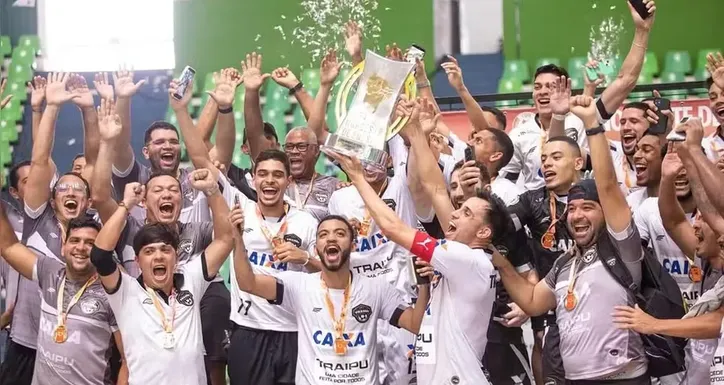 Traipu disputará Supercopa de Futsal por vencer a Taça Brasil