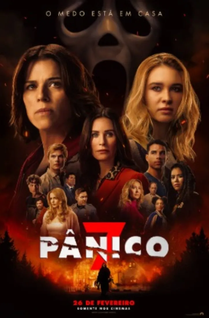 Imagem ilustrativa da imagem Vale o ingresso? 'Pânico 7' tem discussão sobre deepfake e 'final girl'