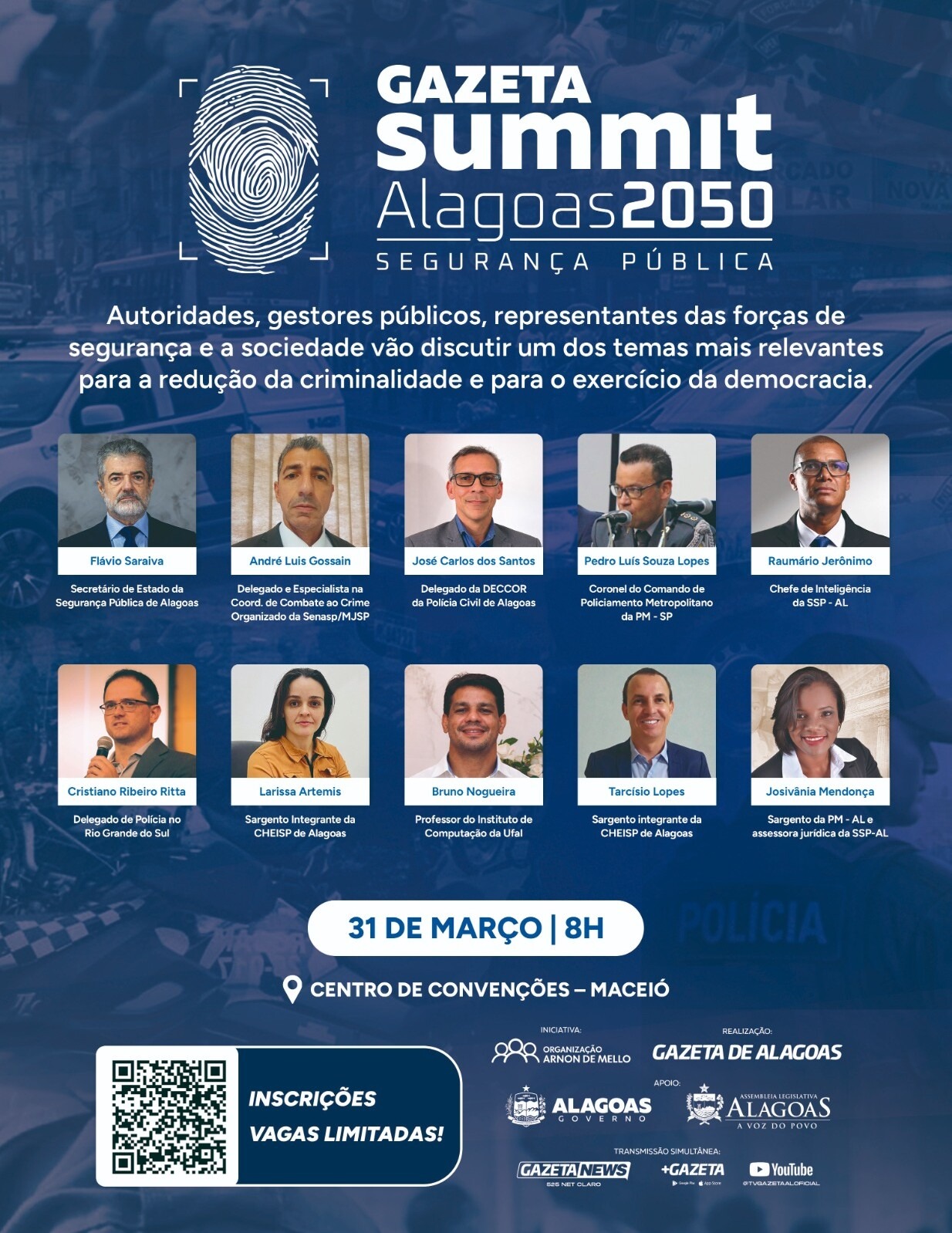 Summit: Alagoas aposta em tecnologia no combate a crimes contra o patrimônio