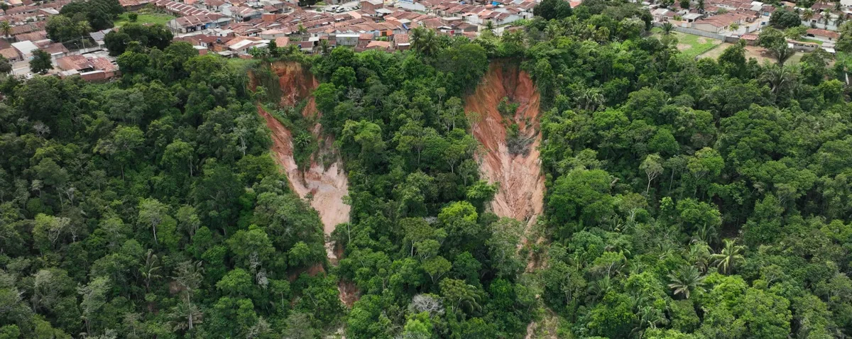 Mais duas voçorocas passam a ser monitoradas pela Defesa Civil em Rio Largo