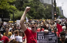 Atos de 1º de Maio mobilizam País pelo fim da escala 6x1