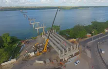 Ponte que liga Penedo a Neópolis tem entrega prevista para dezembro