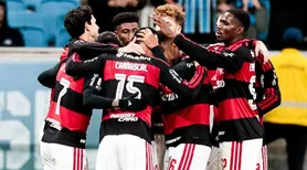 Brasileirão: Fla vence Grêmio e se aproxima do líder Palmeiras