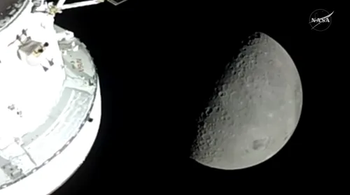 Após sobrevoo histórico no lado oculto da Lua, Artemis II inicia retorno à Terra - Imagem