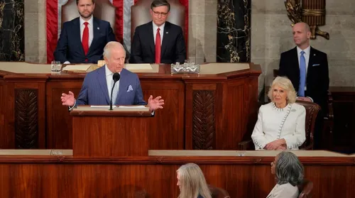 Charles III destaca ‘aliança histórica’ entre Reino Unido e EUA - Imagem