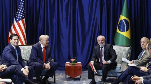 Comércio e segurança são tema de reunião entre Lula e Trump - Imagem