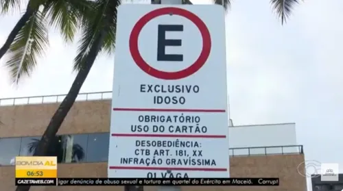 Maceió registra média de duas infrações por dia em vagas preferenciais - Imagem