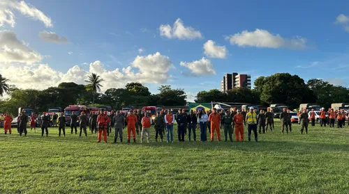 Simulado de gestão de desastres termina hoje em Maceió com exercício prático - Imagem