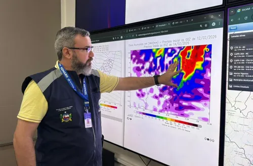 Alagoas entra em estado de atenção por risco de chuvas intensas até esta sexta-feira (24)