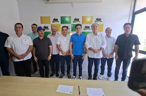 Lelo Maia e André Silva se filiam ao MDB para ampliar futura chapa