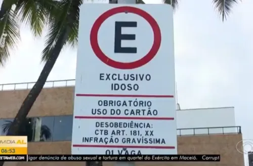 Maceió registra média de duas infrações por dia em vagas preferenciais
