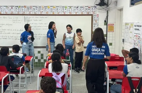 Projeto Samu nas Escolas reduz trotes e ensina primeiros socorros a alunos no Jacintinho