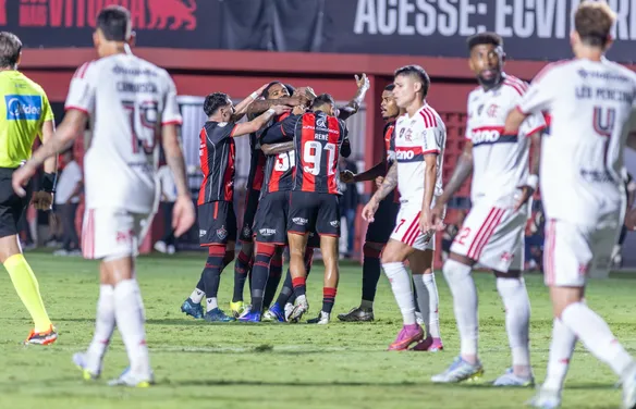 Flamengo perde para o Vitória e é eliminado da Copa do Brasil: 2 a 0