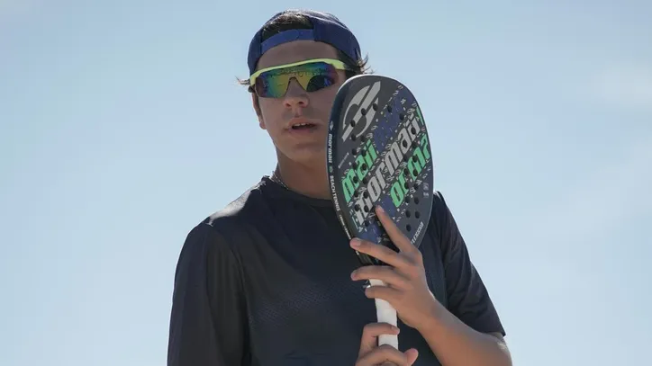 Catunda teve o melhor resultado da carreira no beach tennis