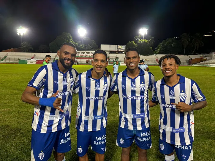 Ailton, Gustavo, Lucas Silva e Rian Santana fizeram os gols do CSA