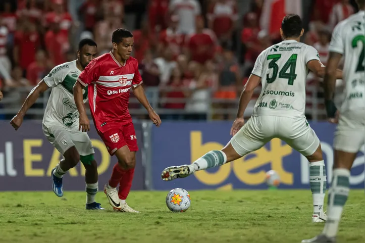 CRB e Sousa se enfrentaram em 2025, em jogo pela Copa do Brasil