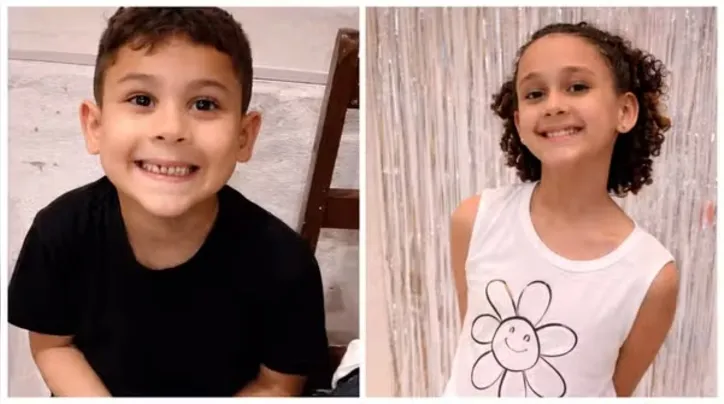 Crianças foram atingidas por carro em Diadema, São Paulo

Sophia de Oliveira Santos, de 10 anos, e o irmão Isaías de Oliveira Santos, de 5 anos