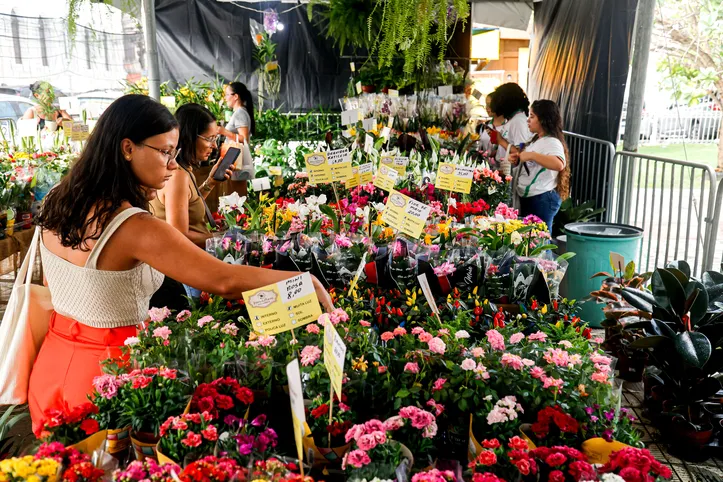 Outro diferencial da feira é o suporte oferecido aos visitantes e clientes.