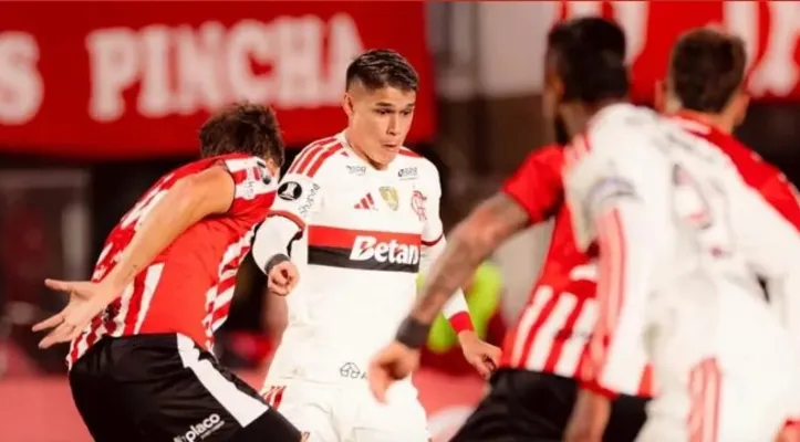 Flamengo e Estudiantes ficaram no empate, nessa quarta-feira