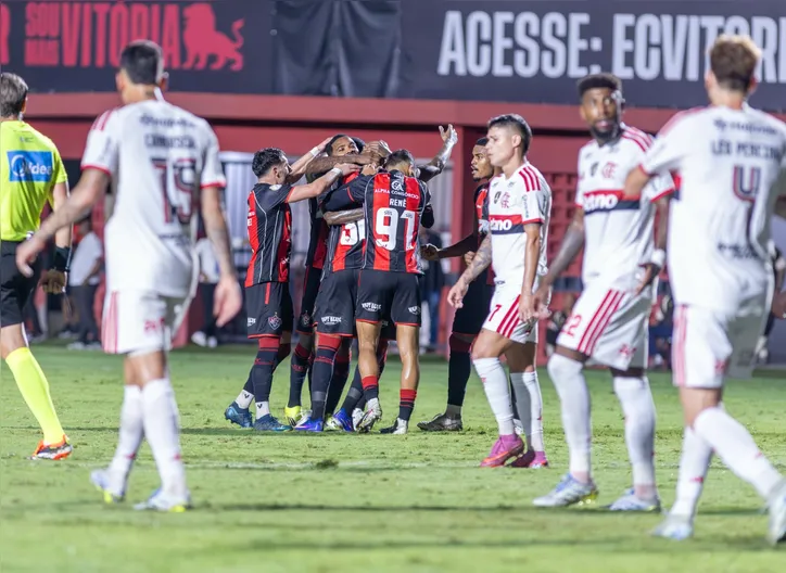 Flamengo jogou mal e decepcionou em jogo contra o Vitória
