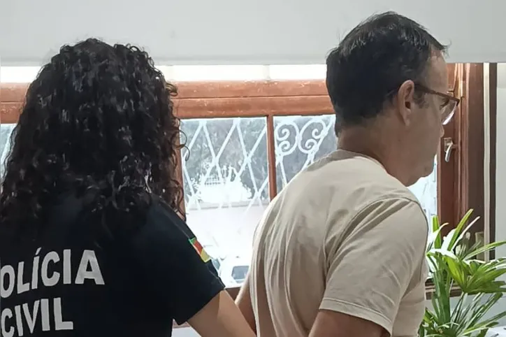 O cardiologista Daniel Kollet foi preso em Taquara (RS)