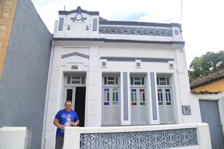 Casa escolhida por Wanderley virou atração na época da visita de FHC, que foi amplamente noticiada por veículos locais e nacionais