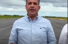 Paulo visita aeroporto de Penedo e projeta cidade como novo polo turístico