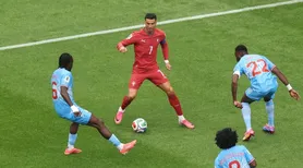 CR7 não brilha e Portugal empata com RD Congo na estreia: 1x1