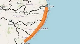 Inmet emite alertas de chuvas intensas e coloca municípios de Alagoas em atenção