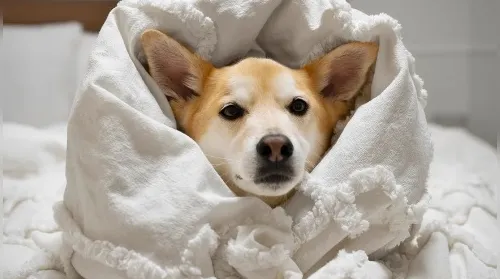 Frio alerta para doenças silenciosas nos cães; saiba como identificar - Imagem