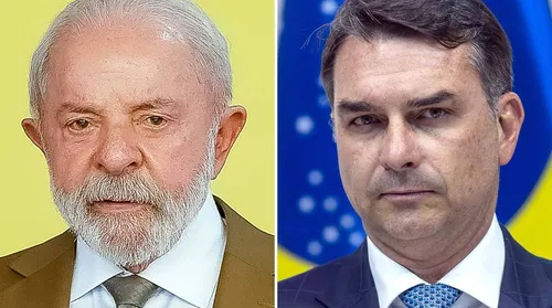 Pesquisa: Lula supera Flávio Bolsonaro por 49% a 43% no 2º turno - Imagem