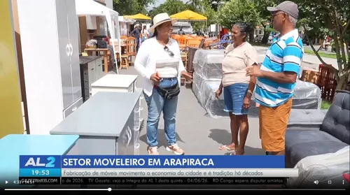 Setor moveleiro de Arapiraca movimenta economia no Agreste - Imagem