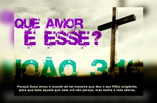 Amor Ágape (João 3.16)