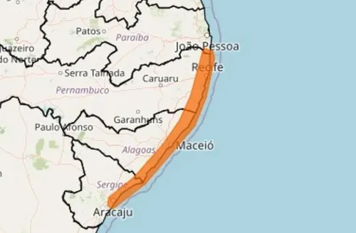 Inmet emite alertas de chuvas intensas e coloca municípios de Alagoas em atenção