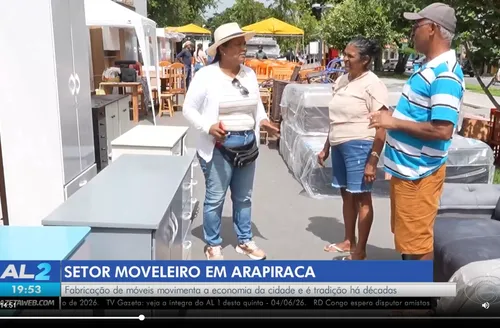 Setor moveleiro de Arapiraca movimenta economia no Agreste