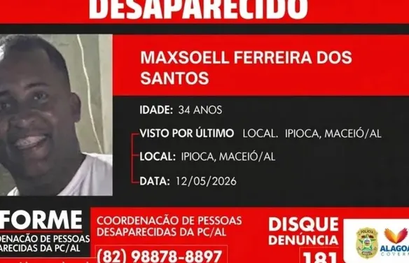 Namorado é apontado como principal suspeito do desaparecimento do jovem  Maxsoell, em Ipioca