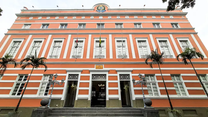 Maceió, 28 de abril de 2022 Assembleia Legislativa do Estado de Alagoas, Localizada na Praça Dom Pedro II - Centro, Maceió. Alagoas - Brasil. Foto:@Ailton Cruz