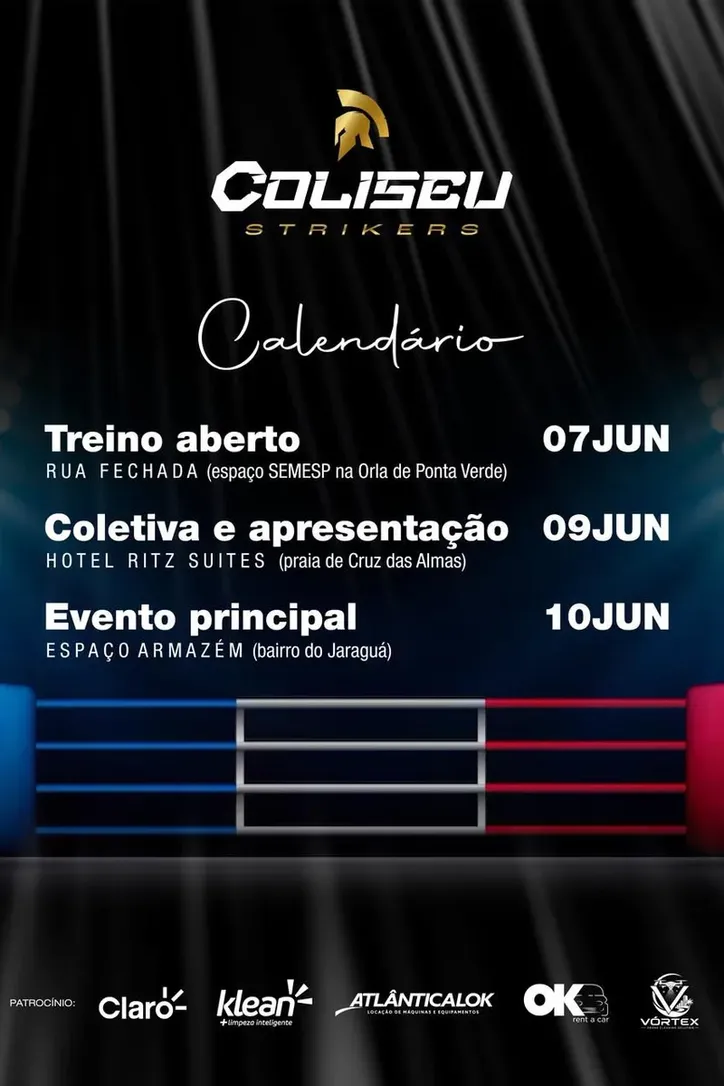 Imagem ilustrativa da imagem Coliseu Strikers promete elevar nível dos esportes em AL na próxima semana